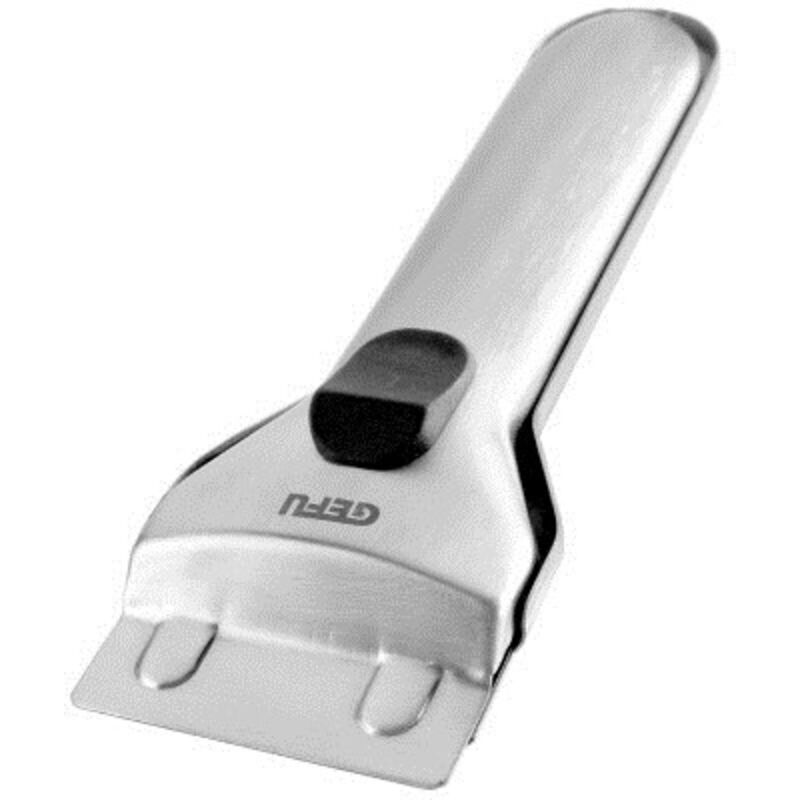 Grattoir pour nettoyer les tables de cuisson - Argent - Gefu