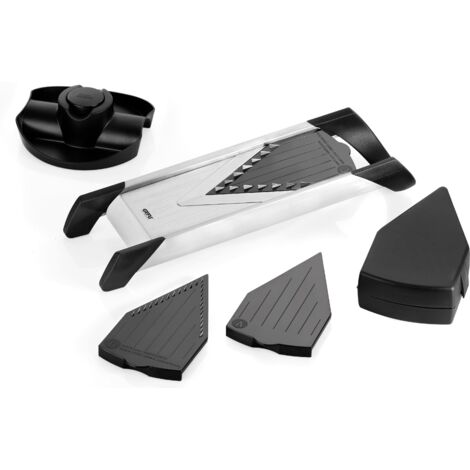 Gefu Violino Mandoline Schwarz Inox 3 Verstellbare Klingen
