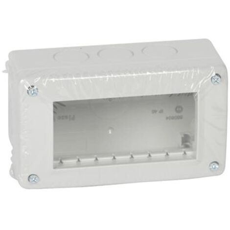 Gehäuse Legrand wandmontiert 4 Plätze IP40 680604