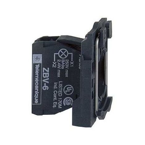Gehäusedurchmesser 22 mm 230-240 V mit grüner LED-Kunststoff-Zierschraube