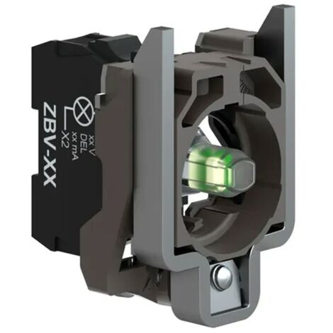 Gehäusedurchmesser 22 mm 24 V mit roter LED-Schraubmetallverkleidung