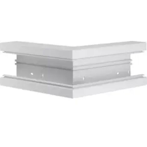 Gehäusezubehör hager br6513039016 Ecke 13 cm