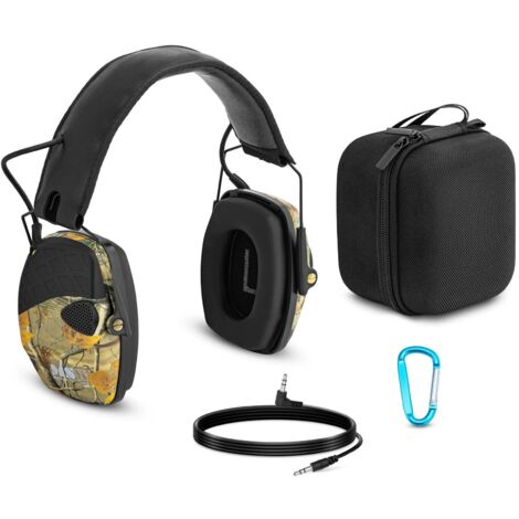 Gehörschutz mit Bluetooth, Funk, Headset in Neongrün » bei KOX online für  Forst und Garten bestellen