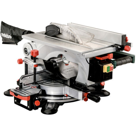 Gehrungssäge / Kreissäge METABO KGT 305 M auf Tisch - 1600W Ø305 mm - 619004000