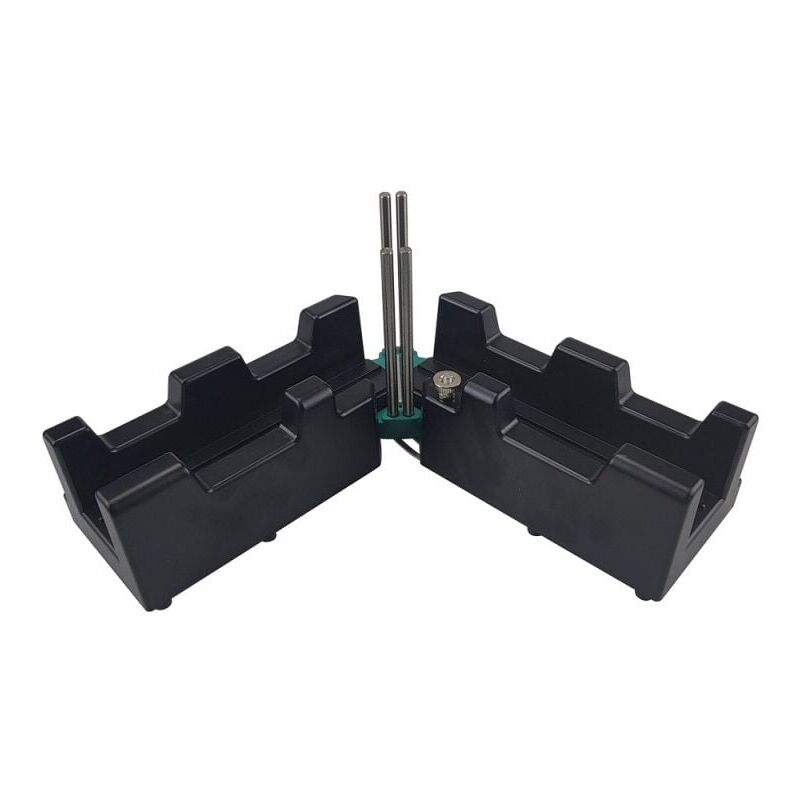 Image of Fausse Equerre et Boite à Onglets - Produit 2 en 1 pour des Plinthes Précises - Angles de 85 à 180°