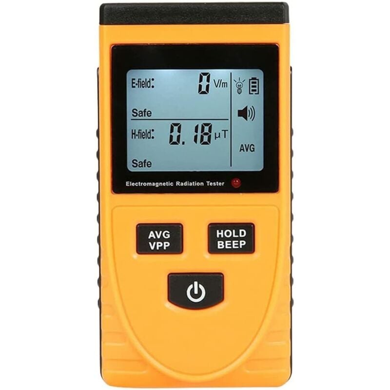 Image of Aiperq - Geigerzähler, Nuklearradiometer, tragbares Dosimeter mit LCD-Anzeige, Detektor