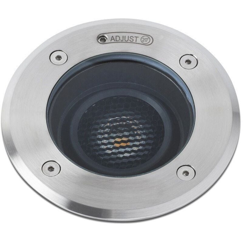 

GEISER LED Empotrable orientable gris - INOXIDABLE SATINADO