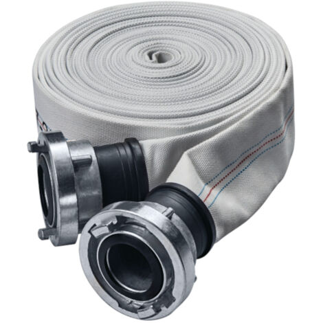 GEKA Bauschlauch 3" mit Storz B Anschluss - 15 m Flachschlauch