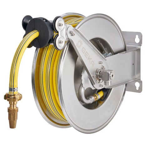 GEKA plus automatischer Schlauchaufroller EA15SK, mit Wasserschlauch
