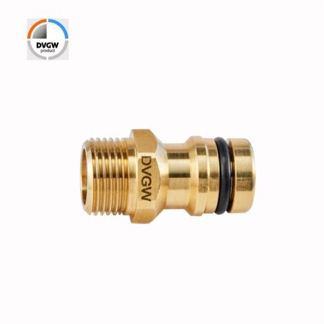 Geka plus Gerätestecker 'Trinkwasser' AG G3/8', MS