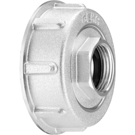 GEKA plus IBC Adapter (S60x6 Anschluss, Innengewinde G3/4, Bewässerung)