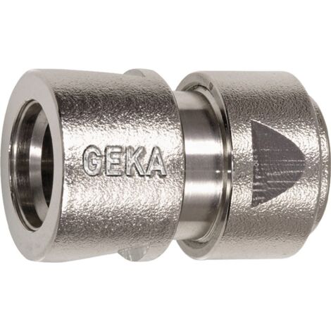 GEKA Schlauchstück GEKA plus Messing vernickelt Schlauchgröße 13 mm ( 4300600052 )