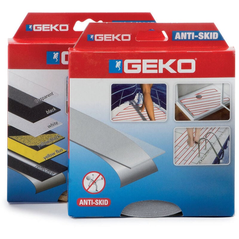 Geko Adh X5 Antiderapant 19mmx61cm Noir 220/51