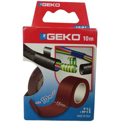 GEKO - Adhésif isolation 15mmx10m marron