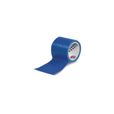 GEKO CHIFFON RUBAN ADHÉSIF AVEC ÉTIQUETTE AVANT, BLEU, 50 MM X 25 M GEKO19000/50