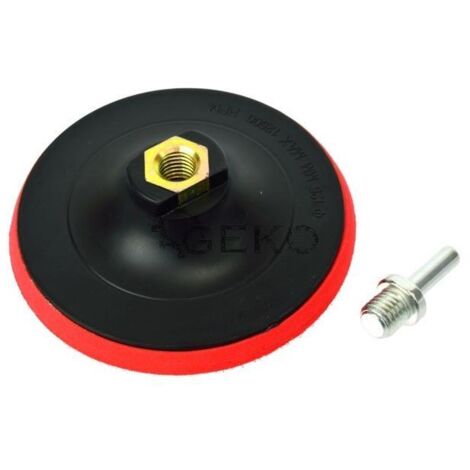 Geko G00322 M14X2 - Klettverschluss-Pad (125 mm), Farbe rosa