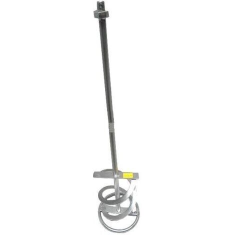 Geko G00672 - Mörtelmischer Pm-01 (160 x 600 mm, M14), Farbe silber