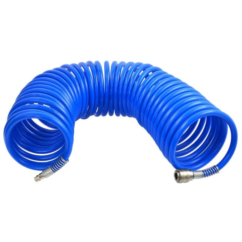 Geko - G01170 air tuyau de bague avec eu connecteur rapide pe 10 m, bleu