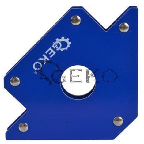 Geko G01872 - Magnetischer Schweißständer (4", 22,5 kg), Farbe blau