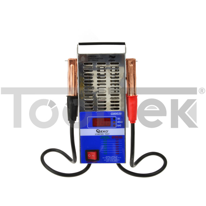 Image of Geko G80029 tester misuratore batteria auto lcd digitale 12V