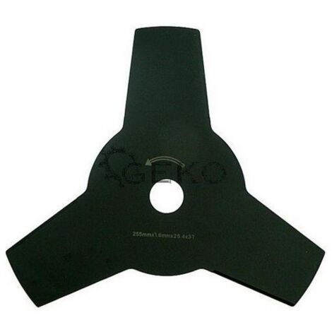 GEKO G81069 M LAME DE COUPE 3 DENTS POUR BROSSE CUTTER, NOIR GEKOG81069M