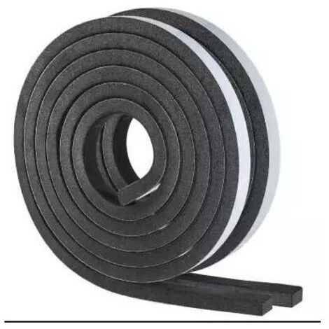 GEKO Joint mousse serrurerie15mmx10mmx5mnoir - GEKO