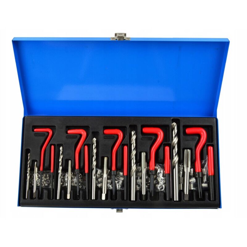 Tooltek Geko Reparatur Set Gewinde Metall 131 Teile