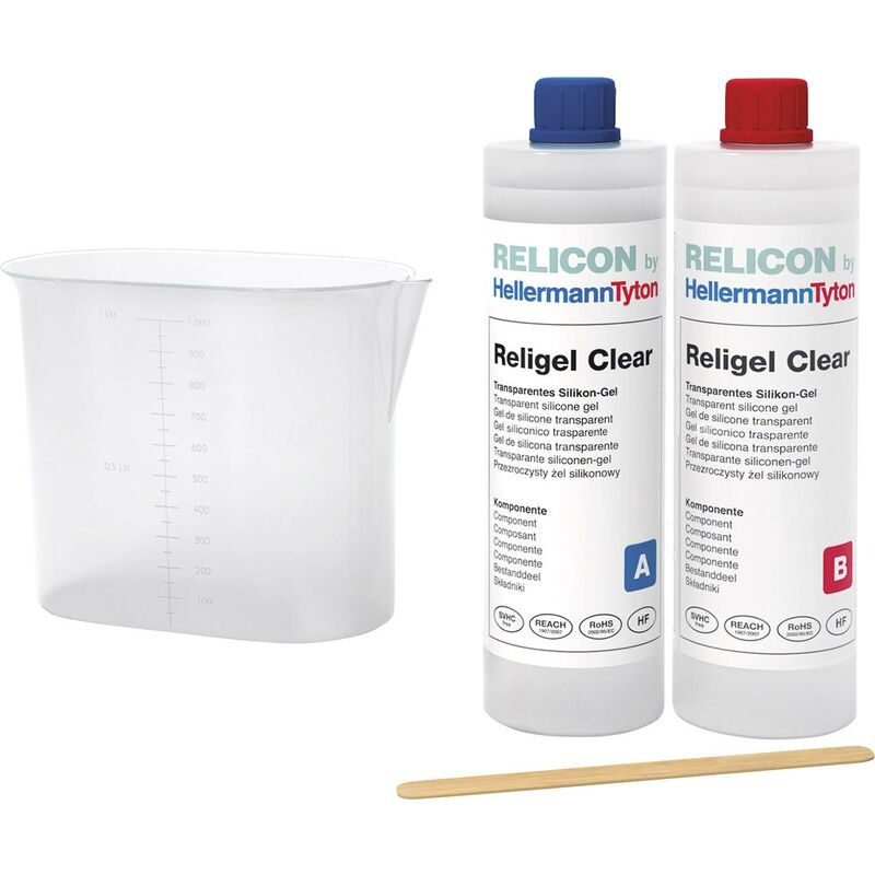 Gel à 2 composants Hellermanntyton Religel Clear 500ml-SIG-CL 435-00757 1 pc(s) X055311