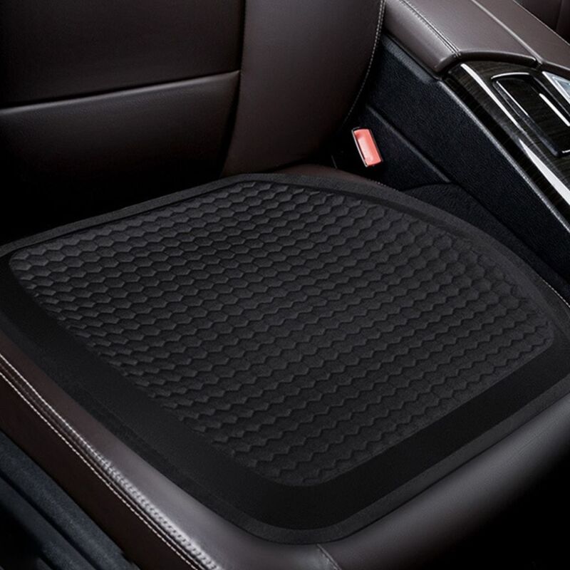 Gel Coussin, antidérapant Auto Rehausseur Universel Comfort Respirant Coussin pour Chaise de bureau à Assise Lavable Steißbeinkissen(Noir)