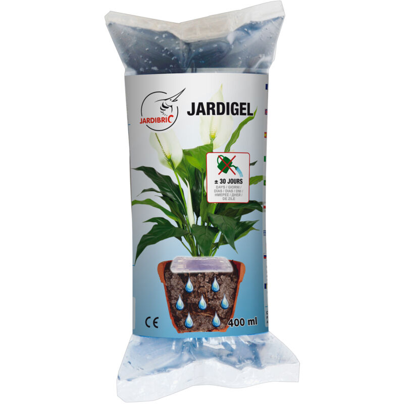 Jardibric - Gel d'arrosage pour plantes et fleurs 400 ml