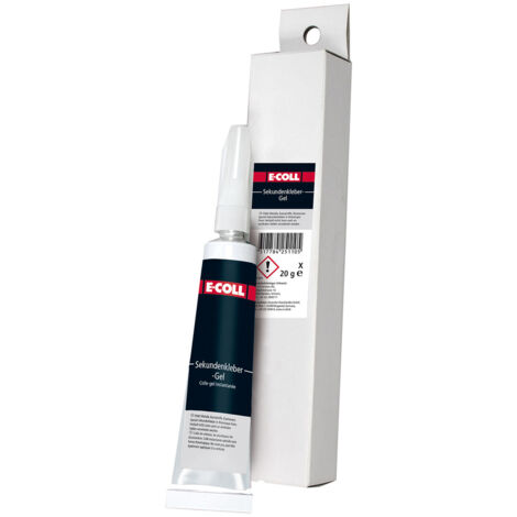 Gel de colle instantanée, Modèle : Tube de 20 g (Par 10)