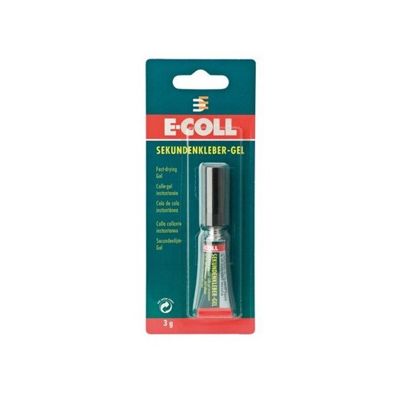 Gel de colle instantanée, Modèle : Tube de 3 g, emb. libre service (Par 10)