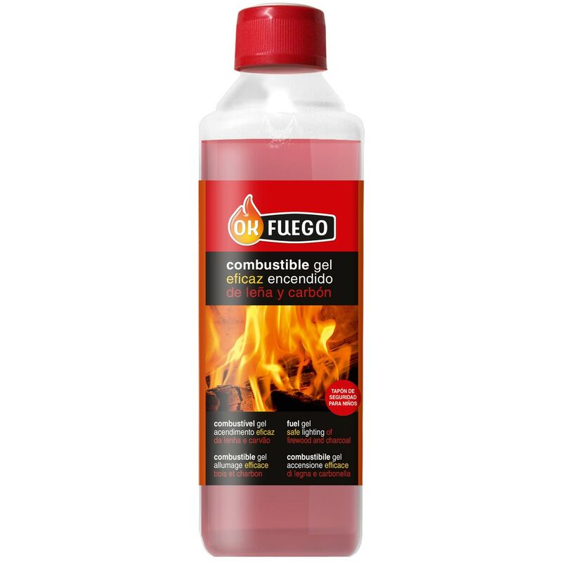 

Combustible gel encendido