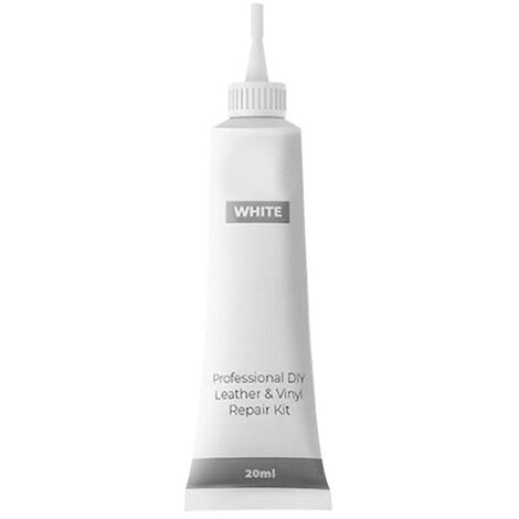Gel de reparación de cuero avanzada, agujeros para quemaduras, superficie de cuero B99,Blanco