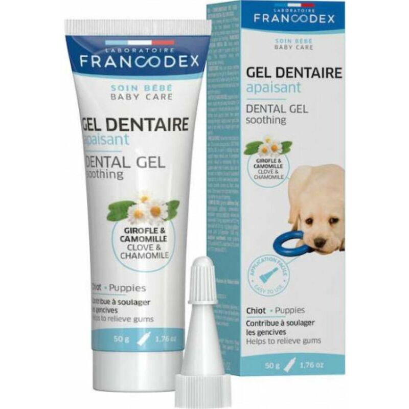

Gel dental calmante para cachorros