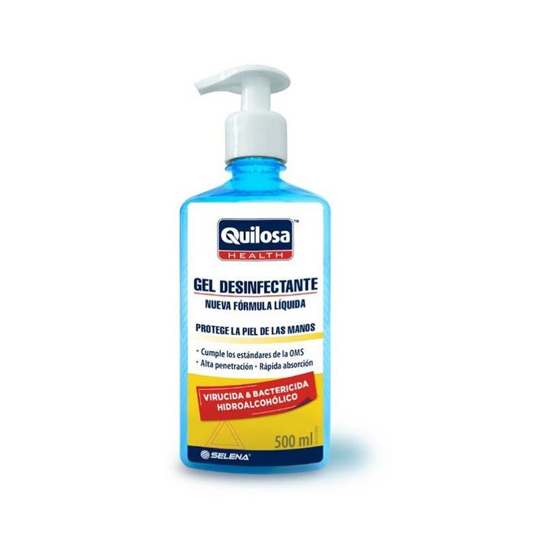 

Gel desinfectante con dispensador 44938-500ML - Quilosa