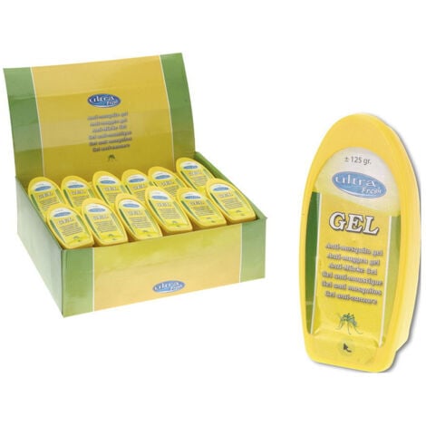 Gel/désodorant d'air citronelle anti-moustiques 125g euro/uni
