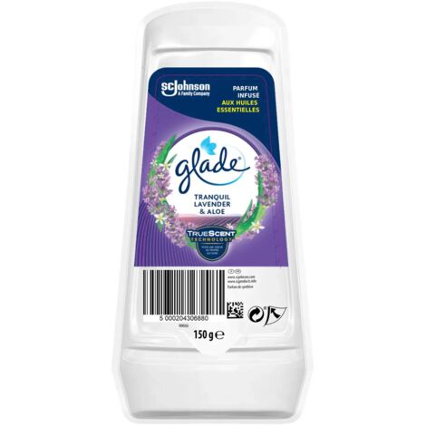 Gel désodorisant ORBICO Glade Lavande 150 g - fraîcheur longue durée