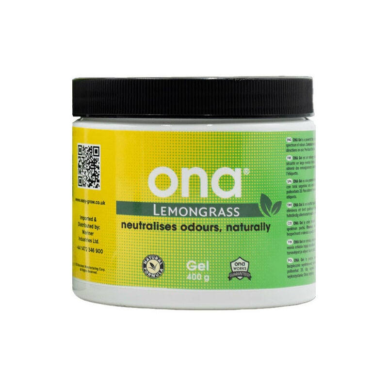 Anti odeur naturel - Gel Lemongrass - 400g ONA
