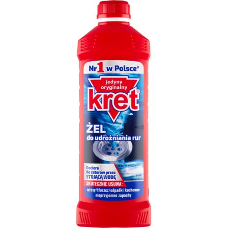 Gel detergente per tubi KRET 500 ml