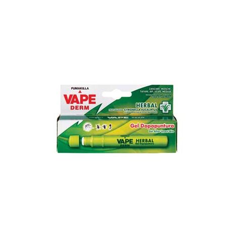 GEL DOPOPUNTURA IN STICK DERM HERBAL- - penna ml.10 - 12 pezzi VAPE