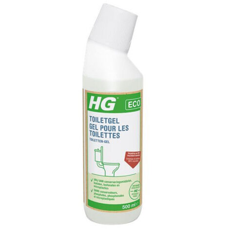 Gel éco pour les toilettes 500 ml - HG