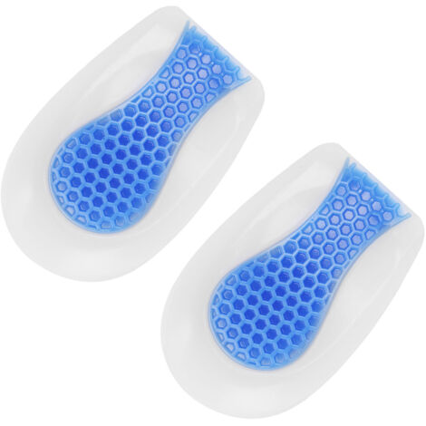Gel-Einlegesohle für Sportschuhe, Dämpfungspolster für Ferse und Vorfuß (Größen 41-46)