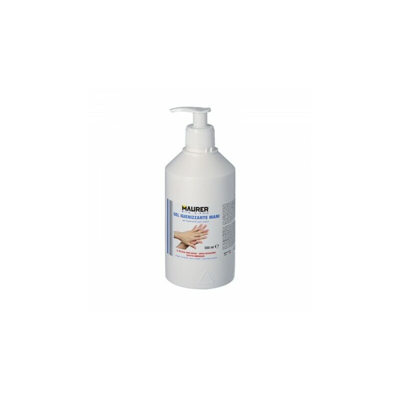 

Gel hidroalcoholico higienizante con boton dispensador 500 ml.
