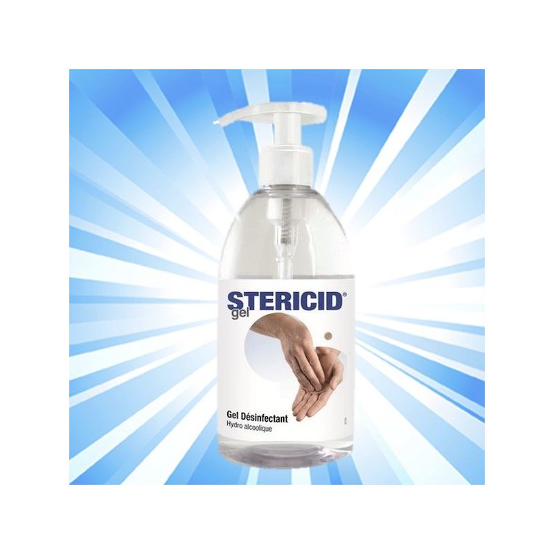 Gel desinfectant hydroalcoolique STERICID