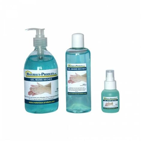 Gel hydroalcoolique mains sèches