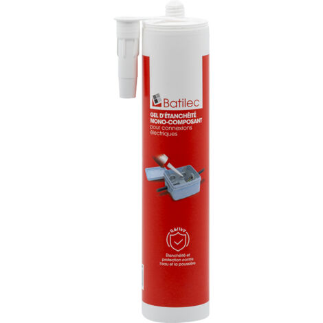 Gel Isolant Électrique BATILEC 300 ml – Protection Durable Contre l'Humidité et la Poussière – Prêt à l'Emploi – Utilisation Facile avec Pistolet à Cartouche - BATILEC
