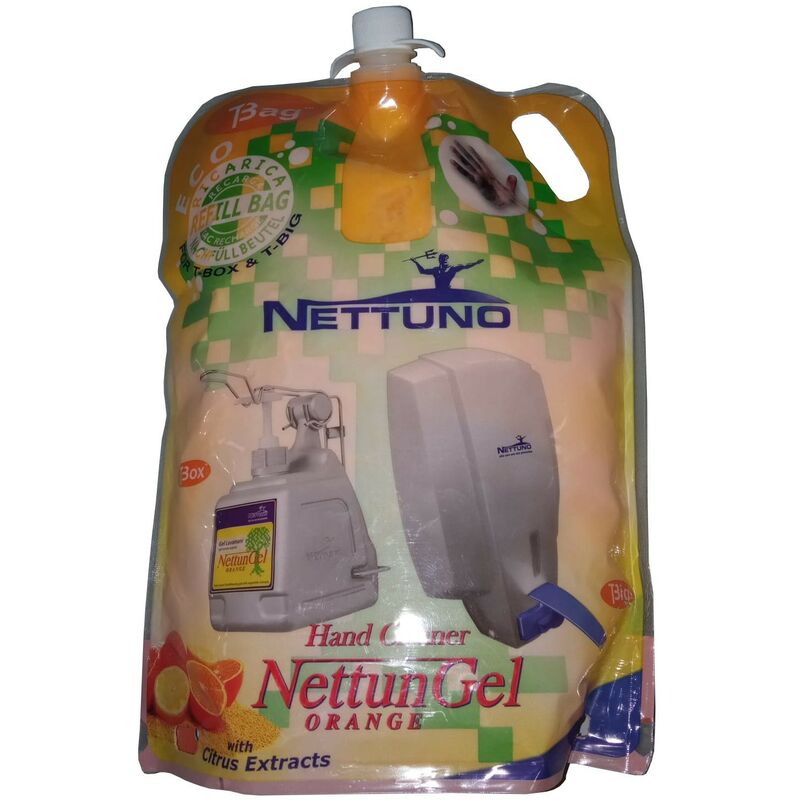 

Gel lavamanos Nettuno Orange recarga de 3000 ml.