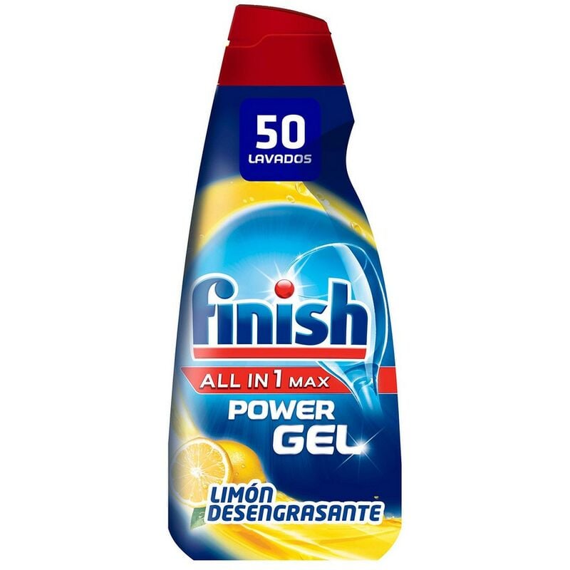 

Gel Lavavajillas Power Finish Limón