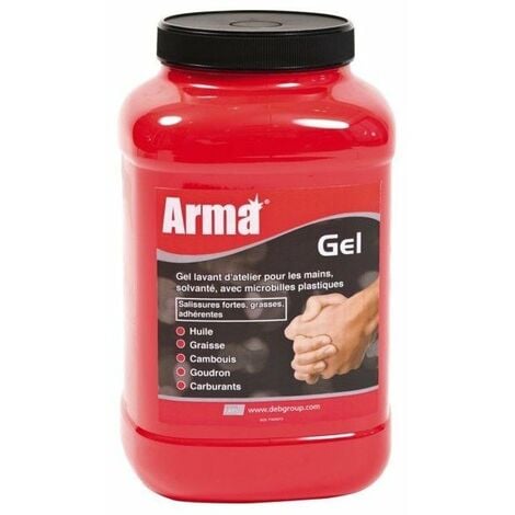 Gel nettoyant arma gel plus solvante microbilles - cartouche4 l